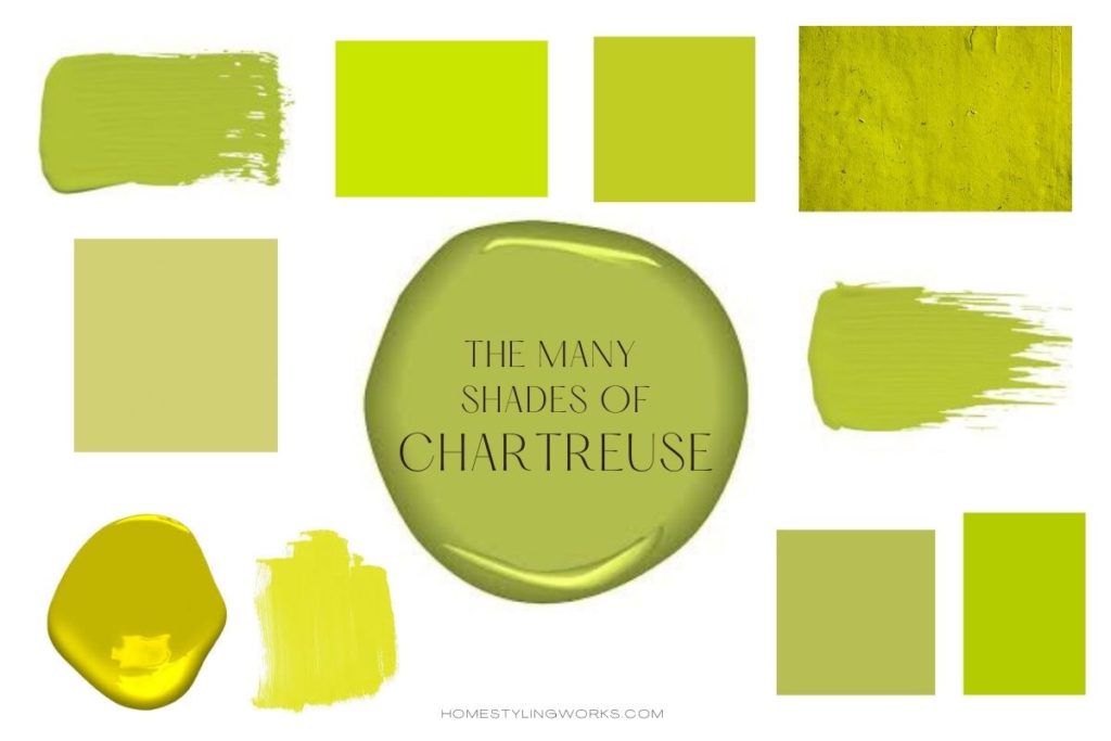 chartreuse color wheel