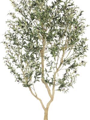 FAUX OLIVE TREE, 8' TALL